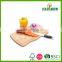 Smart bamboo vegetable cutting board with groove one side