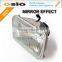 5 inch Square 12V / 24V Auto head light mirror Semi Sealed Beam Auto Halogen Lamp Install H4 or HID H4 Xenon Bulb