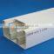 Insulated pvc 2 compartment trunking 100x50mm