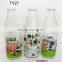1 liter glass milk bottle