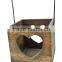 hot selling ISO9001& FSC&SA8000 outdoor tree hanging wooden candle holders