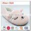cute coral fleece sheep animal slippers