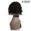 10 inch machine made wig natural color hot sale for black women short curly synthetic machine made hair wigs