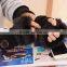 Woman Winter Half Finger Fur Gloves