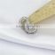 gold plated silver color Cord End Caps Clasp Jewelry Bracelet Clasp