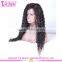 Best Selling High Quality New Design Deep Curly Human Hair Full Lace Wig With Baby Hair