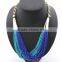 Top Quality 3 Color Beads Chunky Vintage Pendant Statement Necklace Women Necklaces & Pendants Fashion Necklaces for Women 2014