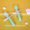 2015 New Products Plastic Lovely Baby Travel Spoon And Fork Dinnerware Sets
