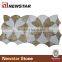 Flower marble mosaic tile,water jet mosaic tile