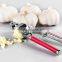 Professional Garlic Crusher ,Ginger Crusher with Silicone Garlic Peeler and Cleaning Brush