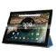 Three folding rugged shockproof tablet flip cover case for google pixel c