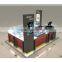 Luxury Shopping Mall Jewelry glass display jewelry kiosk for mall