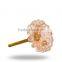 Glass Small Beads Pink Color Knob