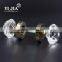 bedroom furniture lock zinc alloy glass door knob handle