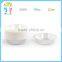 Hot sale White color round cup shape empty water color plastic palette