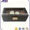 High Grade cheap hot selling leather 4slocks watch box with window