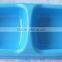 Popular pet supply two sides pet bowl square bowl for pet cat and dog