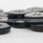 Real 4 Holes Round Natural Dark Brown Bufflao Horn Button for Suit, Sweater, Jacket