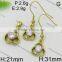 Fashion Hot Sepcial Style Wholesale Dubai 24k Gold Jewelry Set