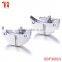 SEDEX 4P wholesale soft enamel silver mens cufflinks /Newest Classical Cufflinkswank cufflink, cufflink machine, cufflink custom