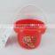 2015 hot sell competitive price plastic summer beach bucket Y6863382,with EN71/6P/ASTM/HR4040