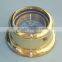 NAUTICAL BRASS ROUND SUNDIAL COMPASS , Brass Sundial Compass , Brass Pocket compass