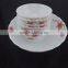 Crystal porcelain 7pcs dinner set . wholesale Opal glass porcelain.salad bowl