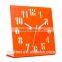 2017 hot sale Acrylic brand wall clock