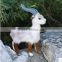 plastic animals garden decoration goat handmade christmas ornament