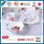 kids melamine dinner set with cup and plate as birthday gift