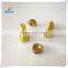  china fastener manufacturer male and female brass screw