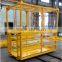 overhead crane work platform cage storage cage