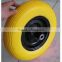 industrial pu foam trolley wheel 4.80/4.00-8