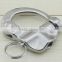 snap shackle for camera straps round ring
