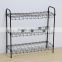 metal bar wire shoes storage and shoes rack in living room