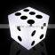 led glow cube stool / color changing led stool