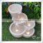 Beautiful LED Light Resin Water Feature Outdoors Fountain