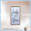 solid wood picture frame with paper printing for home decoration or gift