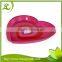 Plastic Sweat-heart Style Plate