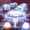 2017 hotsale Wedding decoration materials remote contrrol led Under table light