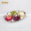 China Factory Wholesale golden electroplating fruit departed plate