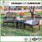 Outdoor Patio Wicker Furniture 10-Piece All Weather Couch Set