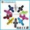 Practical promotional gift sticky one touch u silicone mobile phone stand