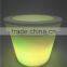 beautiful pot garden plastic LED flower pot