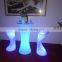 fashionable RGB 16 colors changing led bar furniture chair