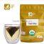 Pyramid shape tea and teabag in different flavors with kraft paper bag