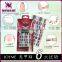 2017 new fashion 2D type foil wrap nail art sticker
