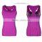 80% polyester 20% elastane workout clothing with removable push-up cups