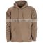 Custom wholesale blank hoody polycotton fleece mens pullover hoodies