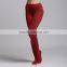 Hot Selling Custom Colorful Ladies Winter Fleece Leggings Brush Tights